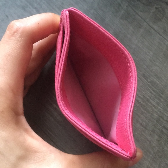 💯% Auth TORY BURCH pink card holder - Picture 4 of 6